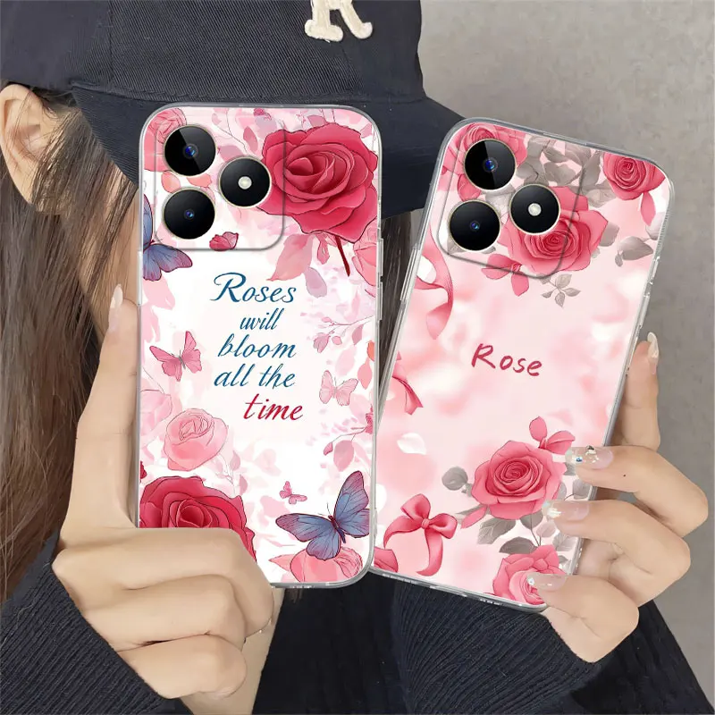 Marble Clear Shockproof Silicone Phone Case - Soft TPU Bumper
