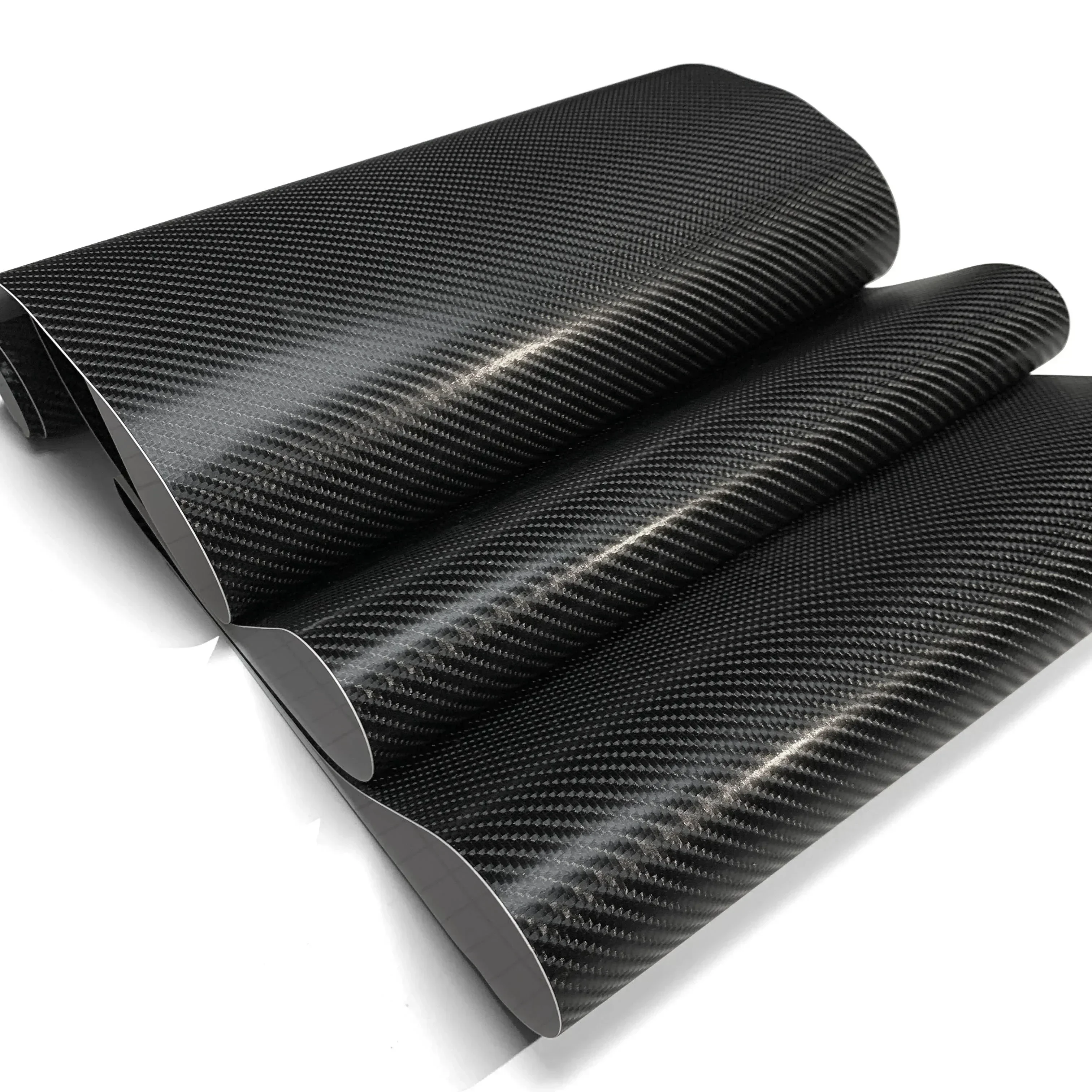 Schwarz Carbon Faser Vinyl Wrap 1,45 M x 2 M/3 M Auto Styling Carbon Faser Blatt Verpackung Film autos Dach Haube Film für Autos Zubehör – Detail 11