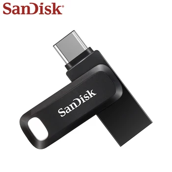 SanDisk Ultra Dual OTG Pen Drive USB 3.2 Type-C Flash Drive 64GB 128GB 256GB 512GB Up to 400Mb/s Memory Flash Disk for iPhone 15