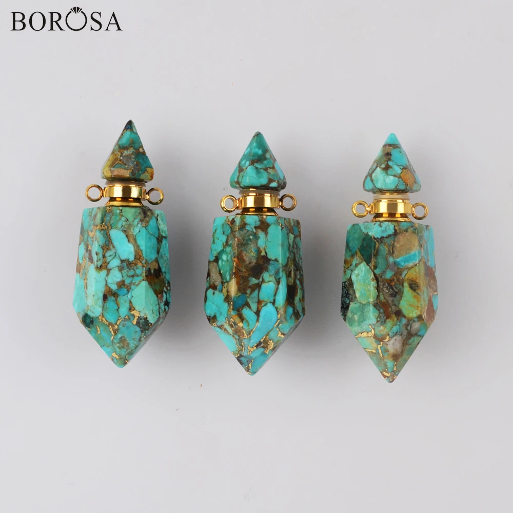 

3 шт., бирюзовый камень BOROSA