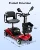 Foldable Electric Car 4 Wheels Mobility Scooter Power Wheelchair with Light Basket Collapsible Compact Travel Car Christmas Gift 7