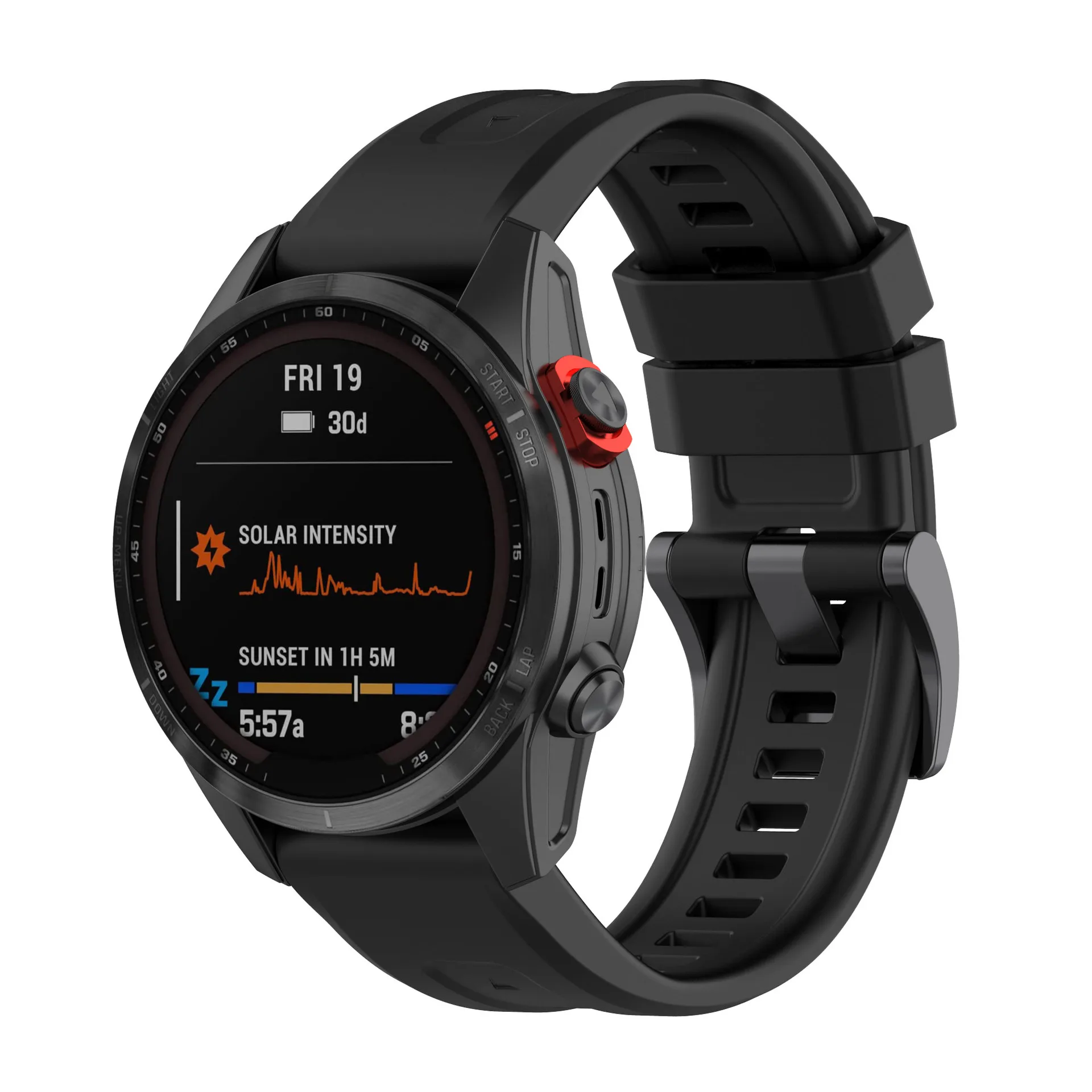 Cinturino In Silicone Per Cinturino Di Ricambio Per Cinturino Smart Watch Garmin Instinct Instinct Per Cinturino Garmin Epix 2 / Marq