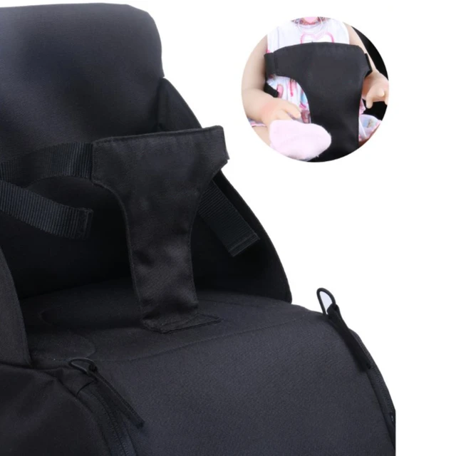 Asiento Elevador De Viaje Ligero Con Correa De Seguridad Ajustable Para  Mesas De Comedor Para Niños Pequeños, Almohadilla Antideslizante Extraíble  Para Comer - Elevadores De Asiento - AliExpress