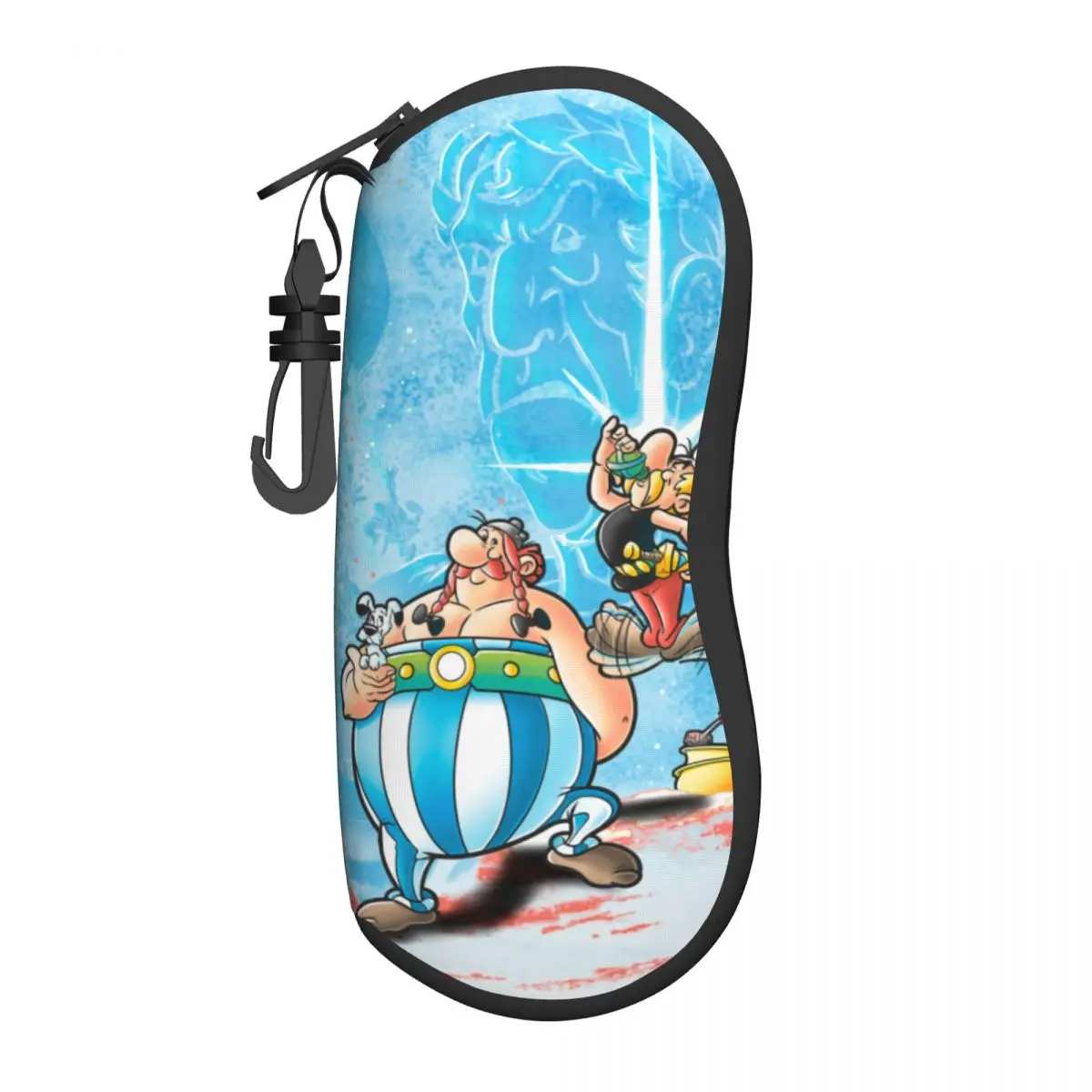 

Gaul Wars Shell Eyeglasses Protector Cases Fashion Sunglass Case Asterix And Obelix Glasses Pouch