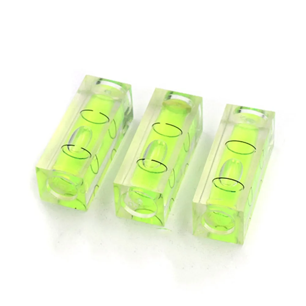 

ABS Plastic Spirit Level Spirit Level Acrylic 40*15*15mm 5/10pcs Bubble For Green Leveller Mini Spirit Level Square