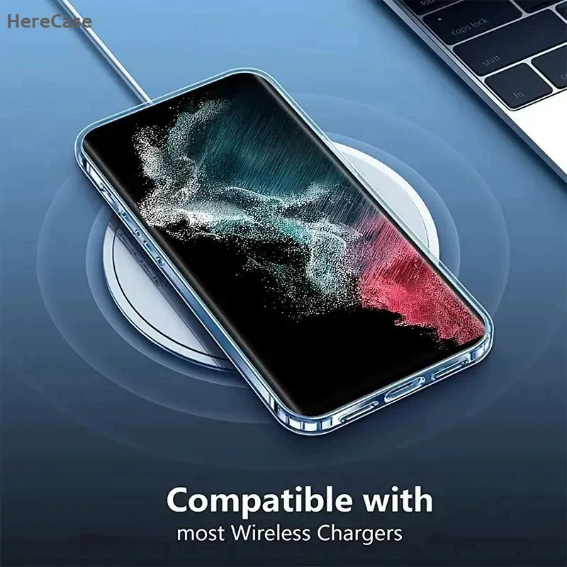 Premium 360° Transparent Shockproof Full Body Screen Protector Case