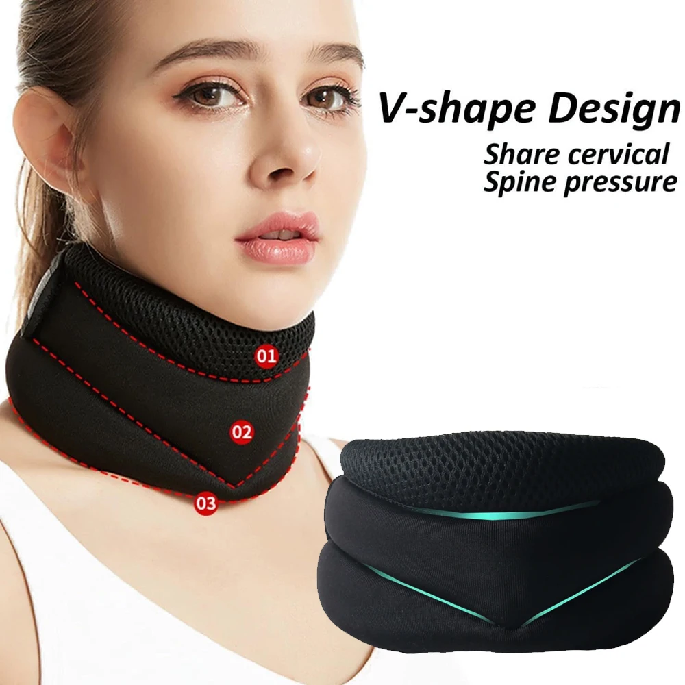 Cervical Protection Bracket Soft Foam Cervicorrect Neck Brace Adjustable Support Tool Correcting Forward Head Posture