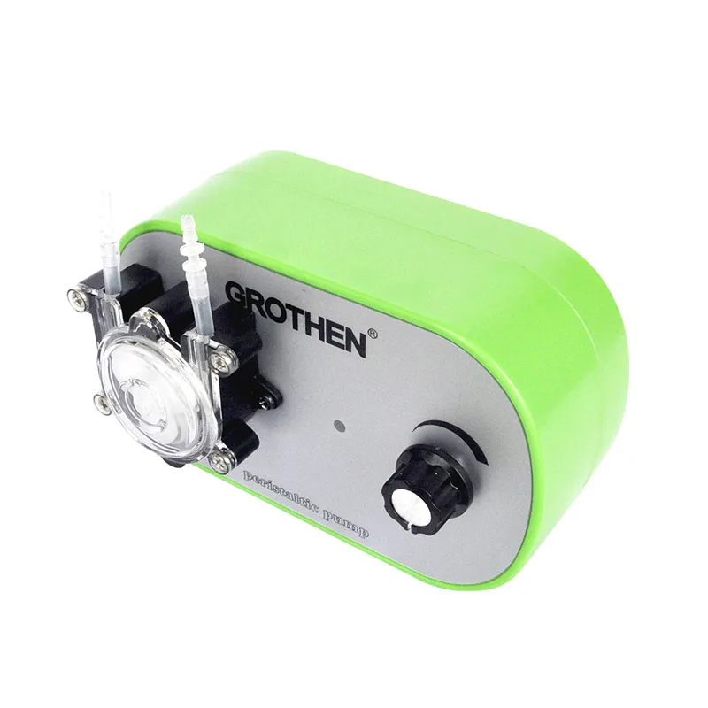 Liquid Transfer Pump Adjustable Peristaltic Pump Amount Adjustable High Precision Small Peristaltic Pump Liquid Pump GROTHEN 10ml/min to 160ml/min