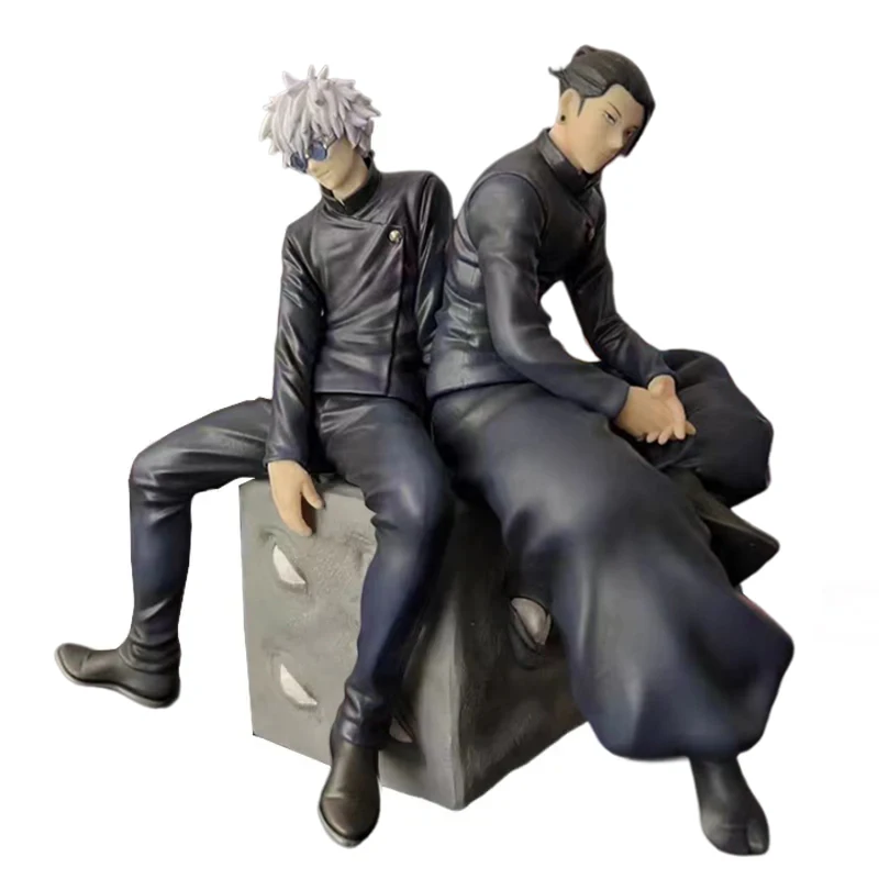 JJK Figur Geto Suguru - 14 Cm Anime Statue Aus PVC & Plüsch, Sammlerfigur Mit Anhänger