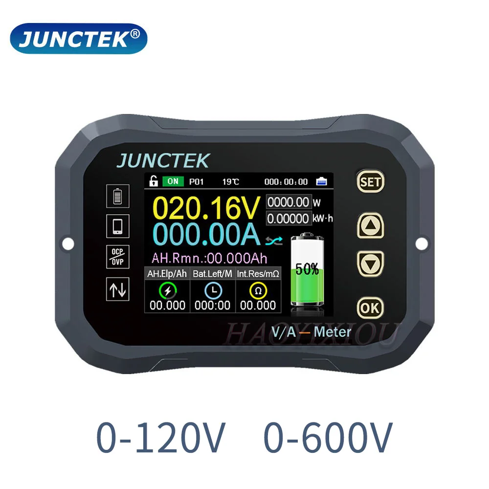 kyaoayo Compteur électrique numérique LCD 230 V, IP65, étanche et portable,  avec câble en caoutchouc, réinitialisation calibrée, compteur de coûts