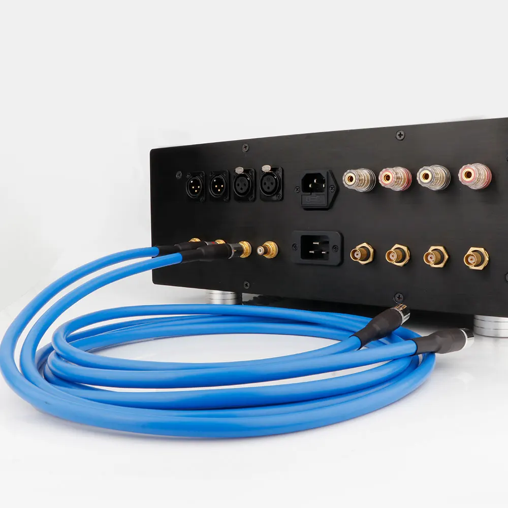 Preffair XLR/RCA symmetrisches Kabel 3Pin XLR Stecker Interconnect Audiokabel RCA Signalkabel (ein Paar) – Detail 27
