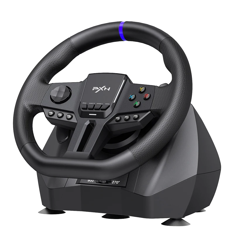 PXN V900 GEN2 Gaming Steering Wheel Driving Racing Simulator 270°/900° Rotation For PC Switch PS3 PS4 Xbox One,Xbox Series X/S view 2