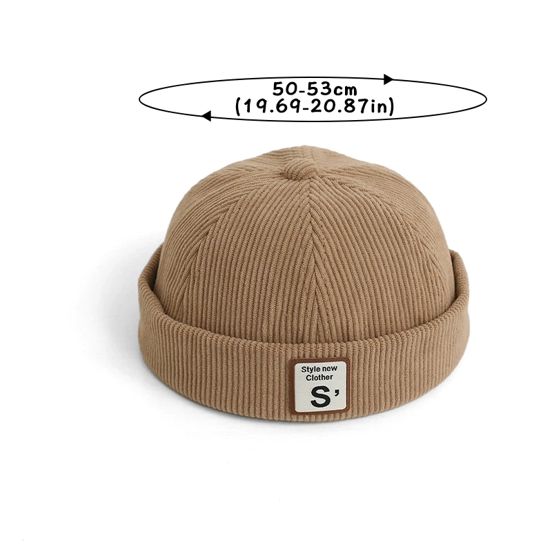 Korean Solid Color Corduroy Kids Melon Cap 3-7 Years Children Hats Boys Girls Adjustable Brimless Hat Winter Spring baseball cap,baby hat,kids caps