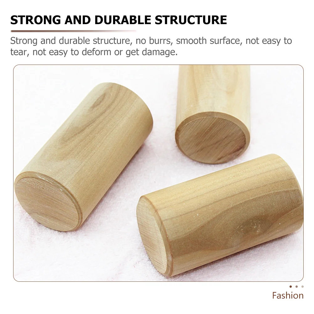 Wooden Shaker Toys Handheld Smooth Children Party Performance Dance Educational