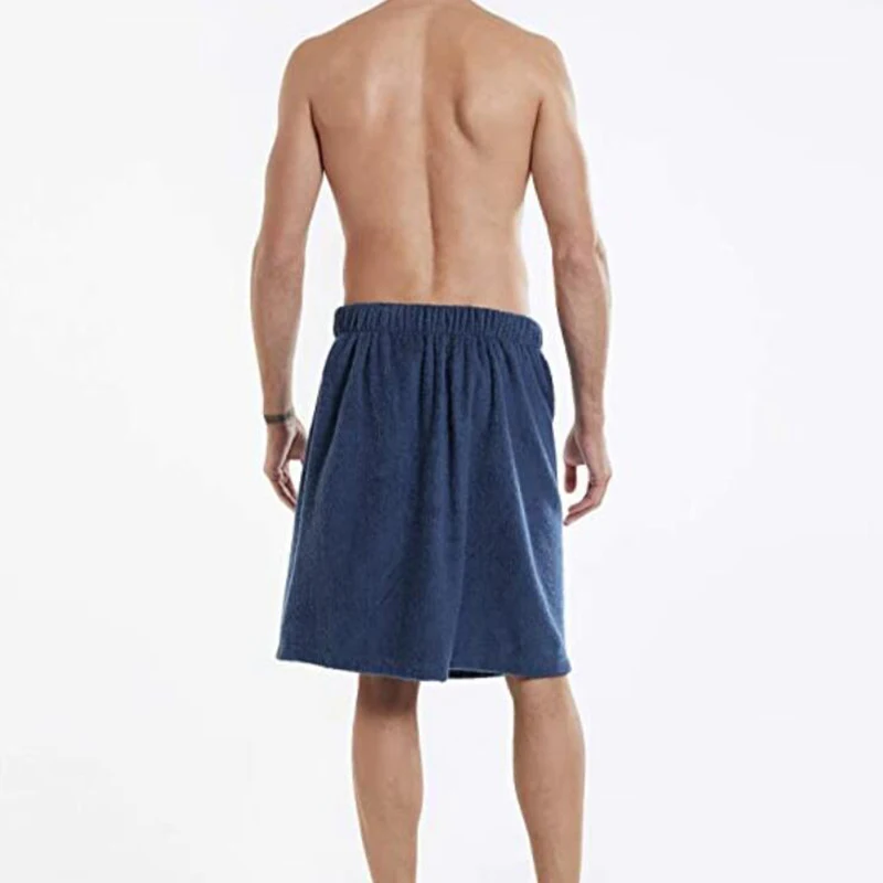 Men's wearable apron for beach and home use