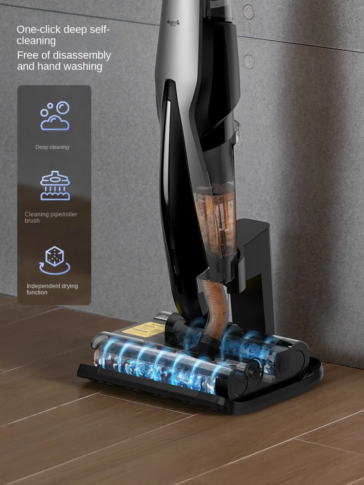 Deerma P30 Double roll cleaning machine Vacuum mopping machine Handheld household appliances intelligent wireless vacuum cleaner 4