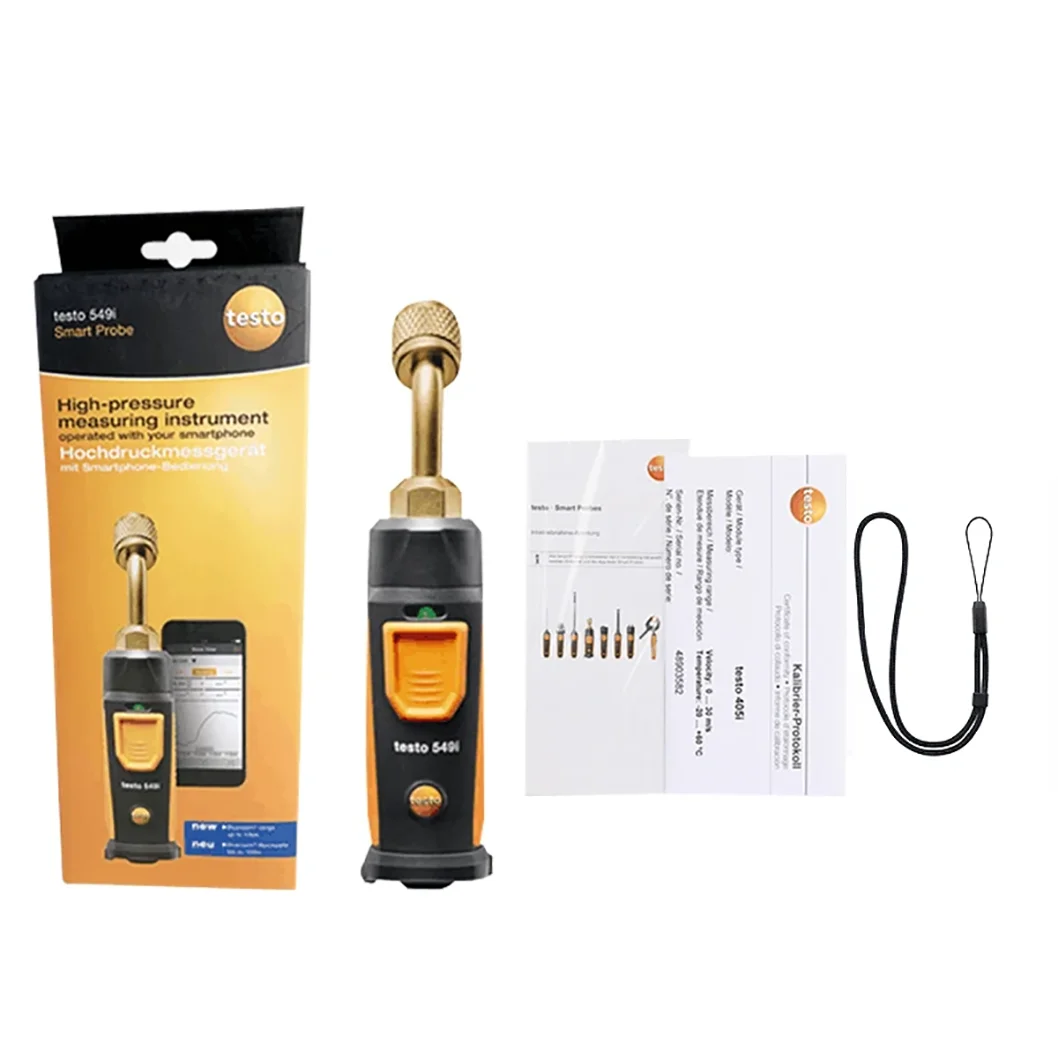 Testo549i Intelligent Pressure Gauge Digital Manifold Gauge Air Conditioning Ref