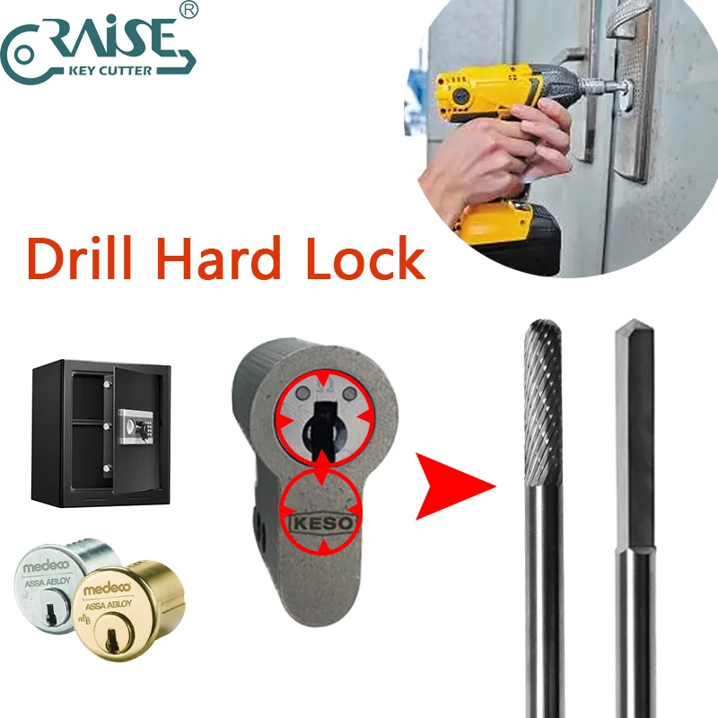 Locksmith Tools Drill Bit Lock Opener with free shipping on AliExpress