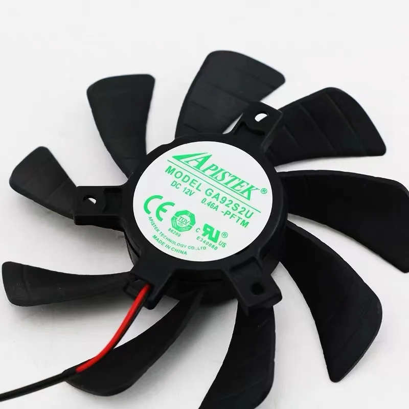 85mm T129215SH 2Pin GTX1060 Original Cooler Fan For Zotac GeForce GTX 1050 1050Ti Mini 1650 OC GDDR6 Video Card Replacement Fans