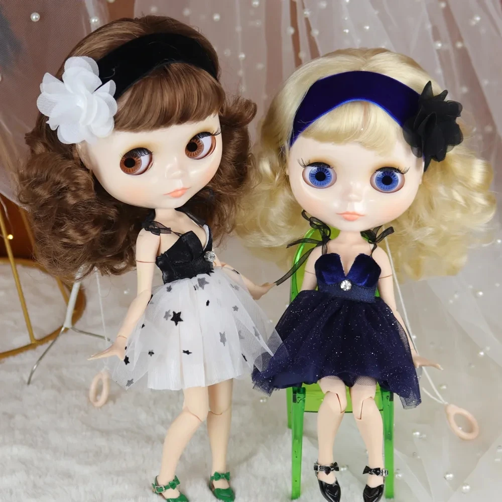 Outfits for ICY DBS Blyth doll Dress For 12 inch doll cute dressing