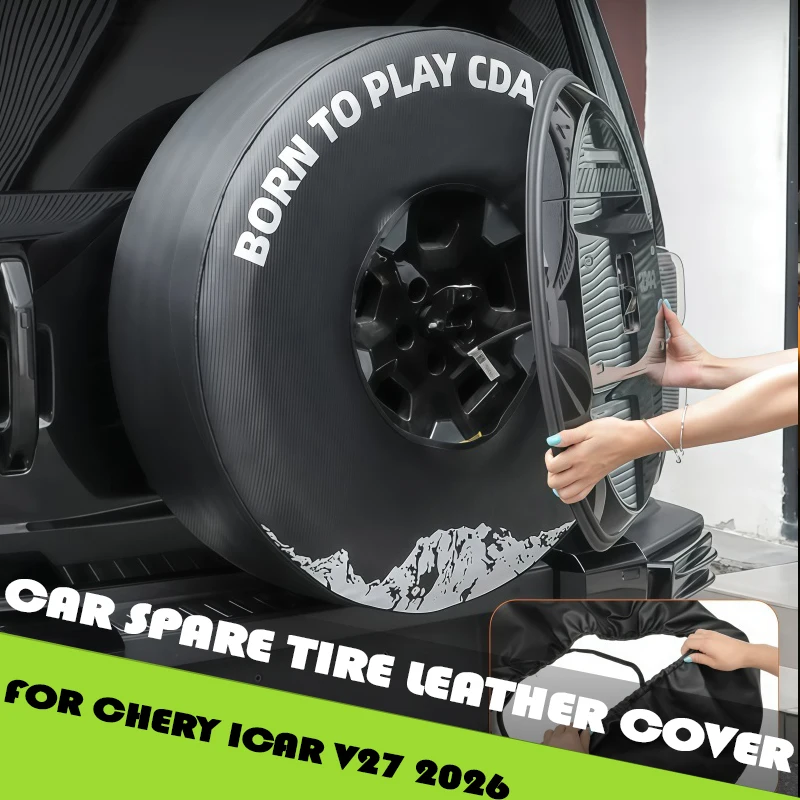 Chery ICAR V27 2026 Spare Wheel Leather Cover