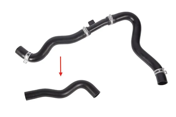 

VolMarkt RADIATOR UPPER HOSE 25415 D3500 / 25414 D7600