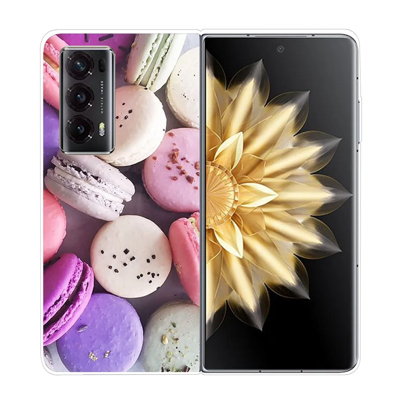 Durable Clear Hard Shell Phone Case - Shockproof & Foldable Design