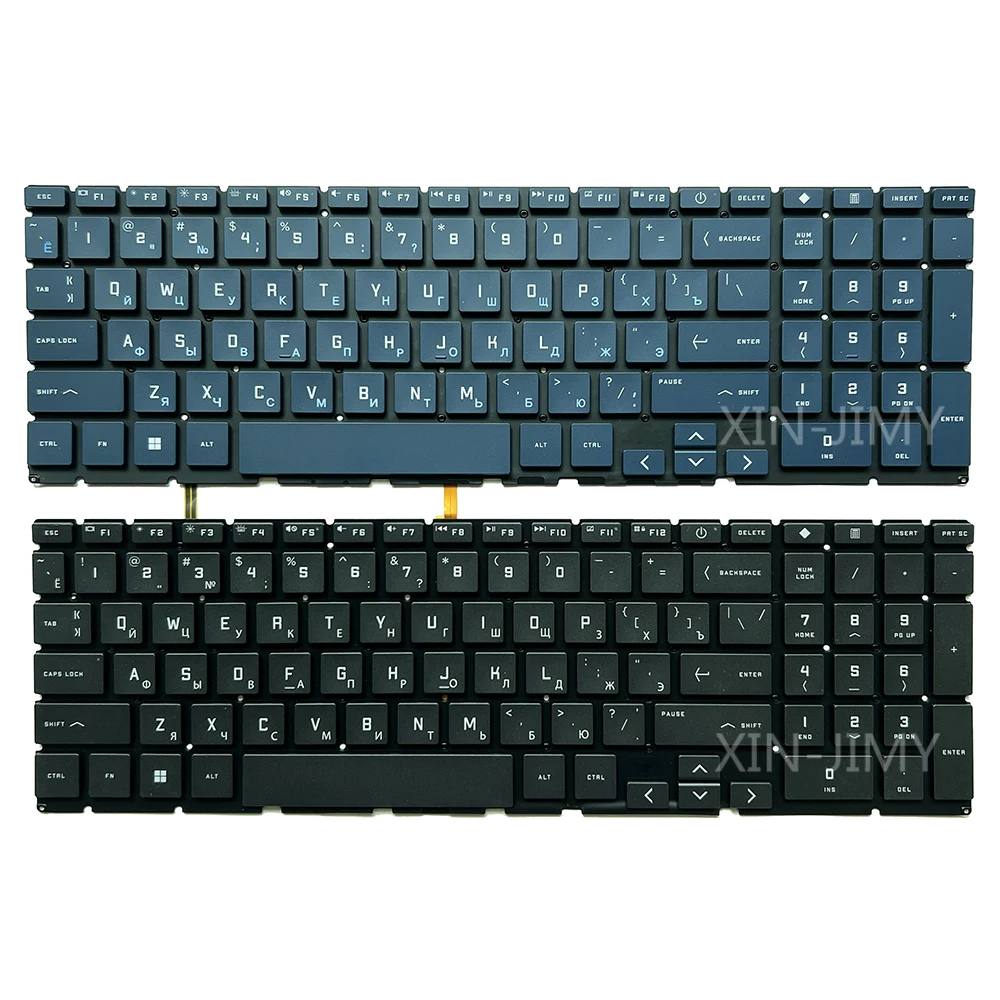 Tastiera Russa 15-Fa Per Hp Victus Muslimatexplaid 15-Fb 15-Fb0000 Muslimexmuslimatexmuslimah