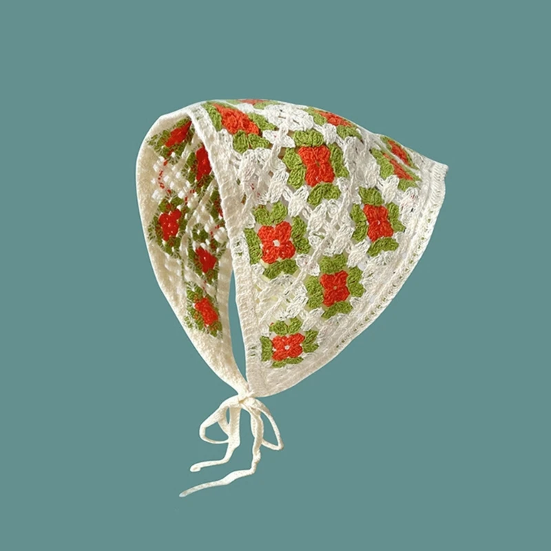 Рисунок 3 - Популярные вязаные крючком банданы для девочек