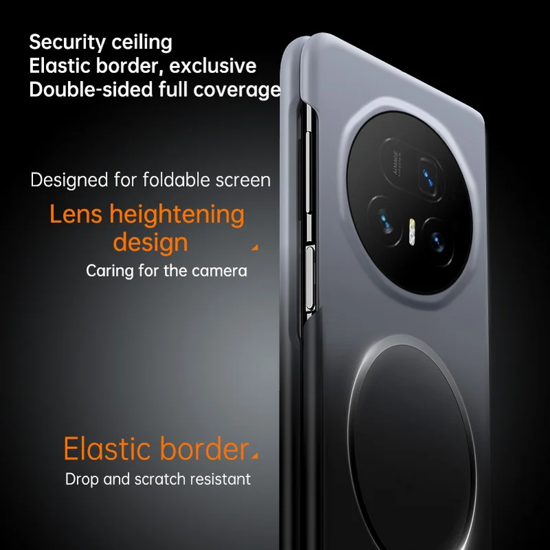 Gradient Strong Magnetic Case with Camera Protection - Delicate and Skin-Friendly Finish