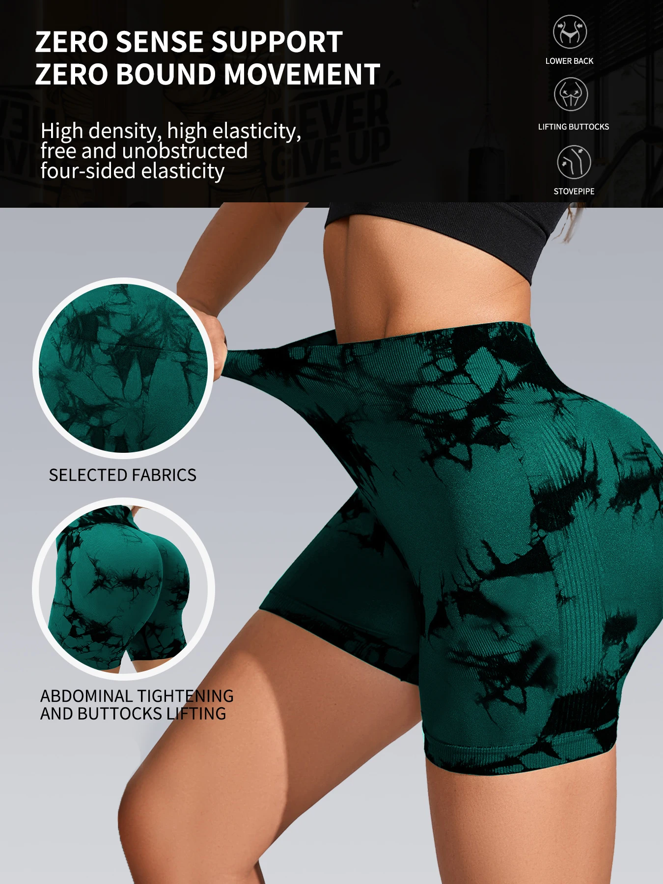 Workout Shorts Yoga Shorts Sports Shorts Running Shorts Women's Hip Lifting Shorts