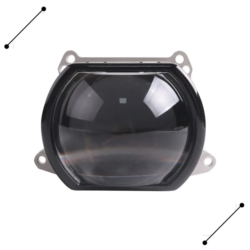 A Pair Of Car Headlight Clear Lens Cover Replacement For E46 Linse B 964276
