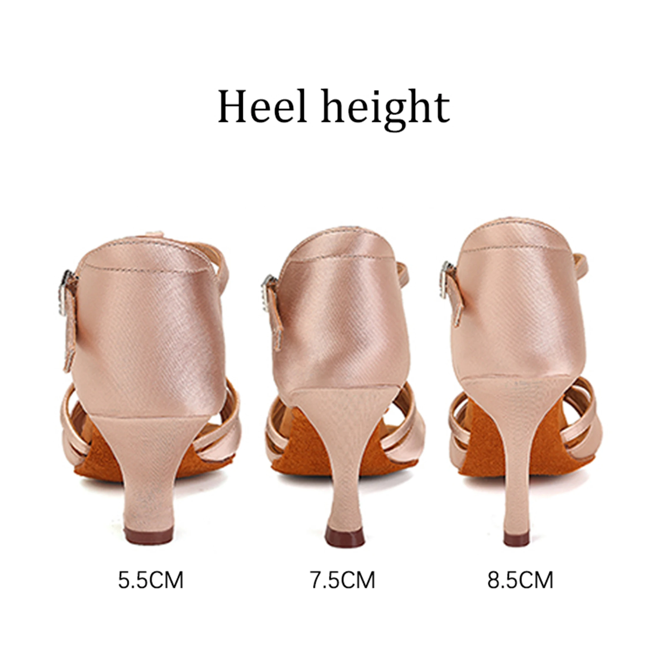 Woman Shoes For Dancing Latin Dance Shoes For Women Girls Ballroom Shoes Ladies Modern Tango Jazz Shoes Salsa Sandals Suede Sole 6