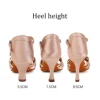 Woman Shoes For Dancing Latin Dance Shoes For Women Girls Ballroom Shoes Ladies Modern Tango Jazz Shoes Salsa Sandals Suede Sole 6