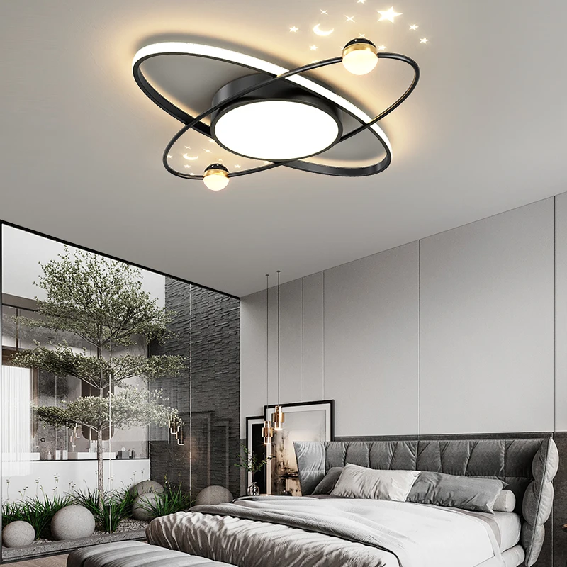 

Nordic Light Luxury LED Rectangular Projection Living Room Creative Home Lighting Modern and Simple Bedroom Lighting Restaurant