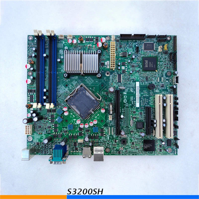 Original Server Motherboard For Intel S3200SH DDR2 LGA775