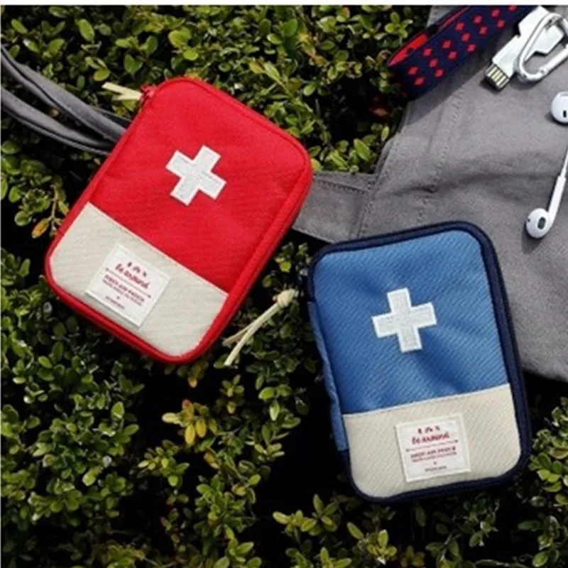 

Household Portable First Aid Kit Small Medicine Kit Medical Emergency Kit Traveling Medicine Kit Medicine Storage Bag