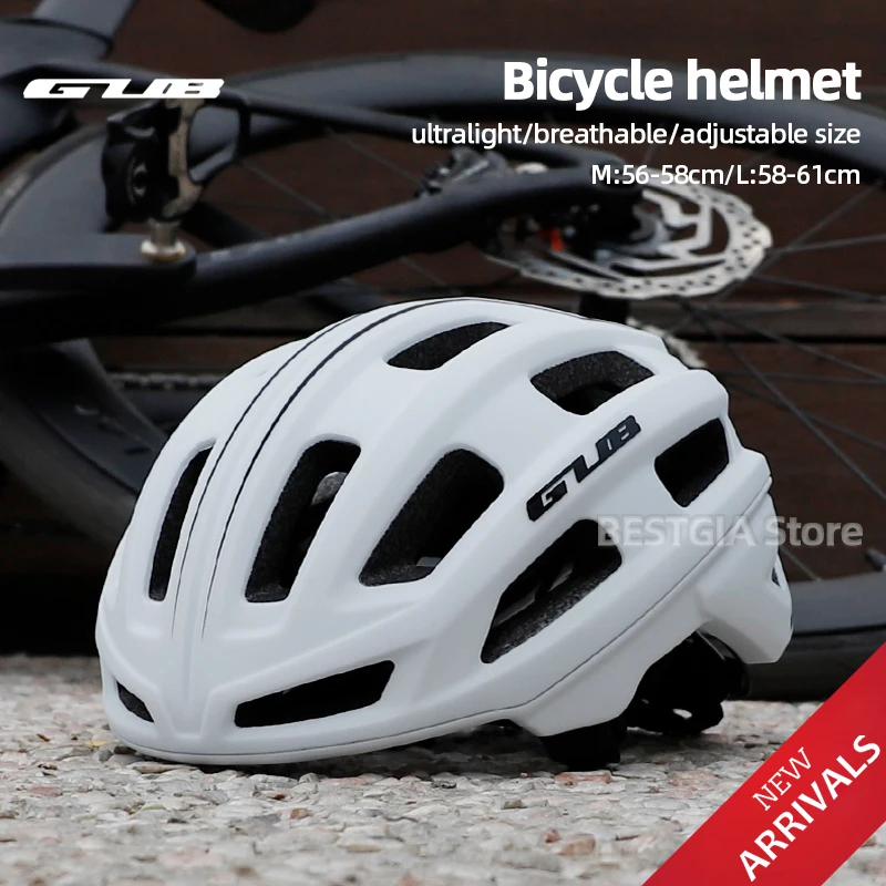 

GUB PC+EPS Men's Cycling Helmet 250g Ultralight Mountain Road Bicycle Helmets for Women 21 Vents Breathable Racing Bike Helmet