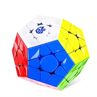 GAN Megaminx M cube GAN Magnetic 3x3 Magic cube 12-sides cube Professional Magnetic cube GAN Mega 3x3x3 Speed cube Puzzle toys 1