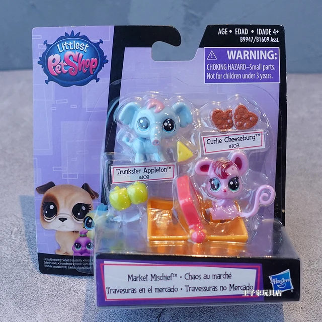 Online Pet Shoplittlest Pet Shop Collectible Action Figures - Pvc First  Edition Set