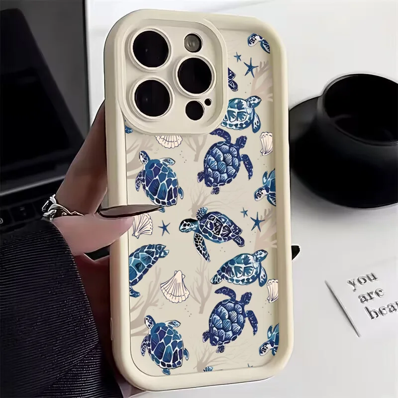 Colorful Artistic Turtle Phone Case