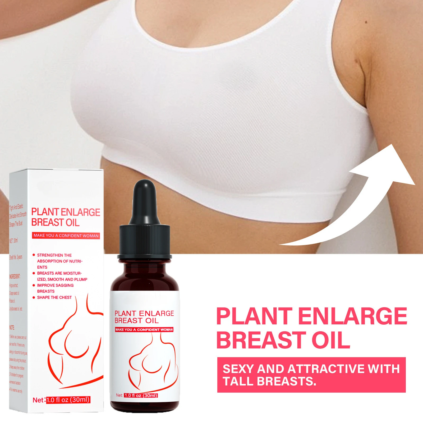 30ml breast care essence breast firming plump massage firming maintenance breast care essence