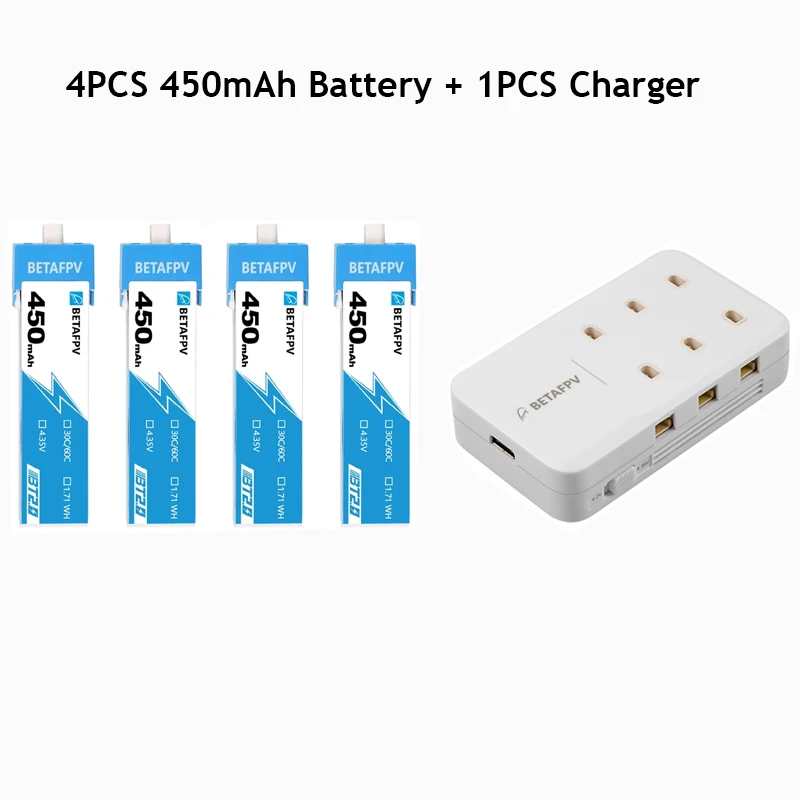 4 battery 1 charger