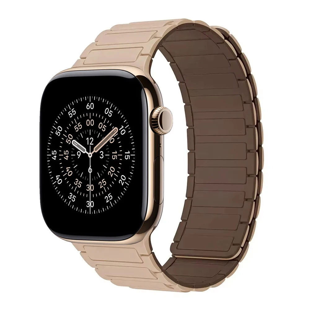 Magnetic Silicone Strap for Apple Watch - Premium Replacement Band