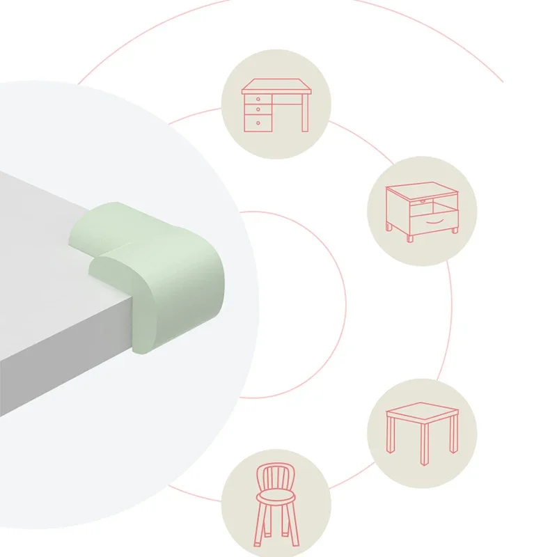 Soft Edge Baby Safety Corner Home 5/10Pcs Corners Toddle Infant Safety Protection Furniture Protector Table Guards Cover