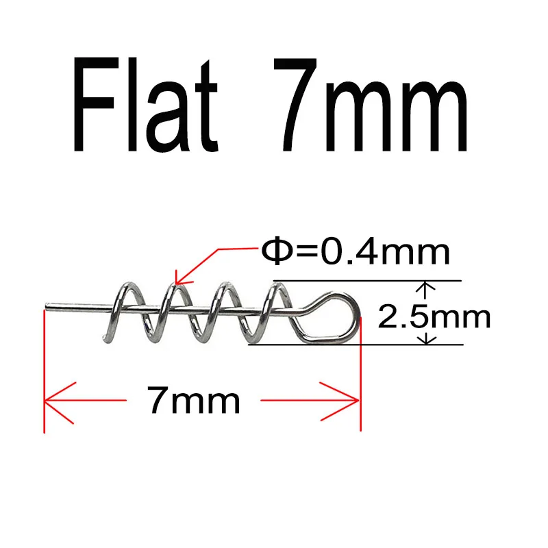 Enhanced Stainless Steel Fishing Spring Lock Connectors (20/50/100 pcs)