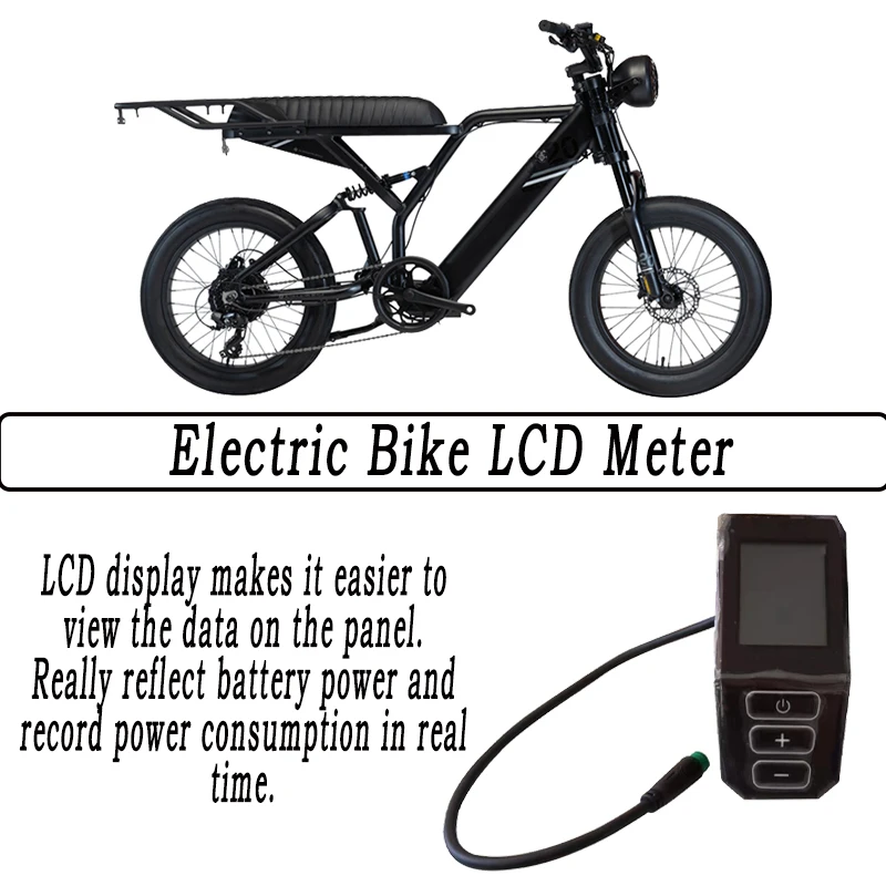 Alton bici elettrica DMHC TC490 Display strumento Monitor e-Bike speederparti di ricambio pannello Bafang LED TFT Kit