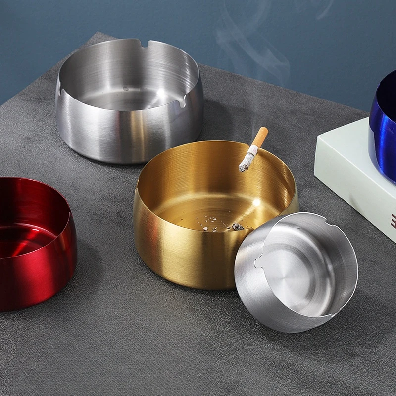 Stainless Steel Ashtray Creative Event Opening Gift Bar Hotel Metal Commercial Outdoor Pocket stainless steel ashtray,metal ashtray