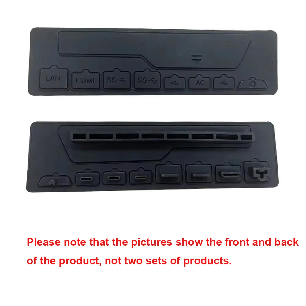 Silicone Dustproof Plug Set for Game Console Ports - 9-Piece Protective Cover Set