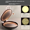 Joyoung Crepe Maker with 25mm Deepened Baking Pan for Home Use Double-sided Heating Breakfast Machine with High Firepower 220V 4